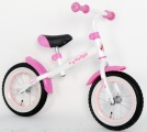 YIPEEH LOOPFIETS RECHT FRAME WIT ROZE