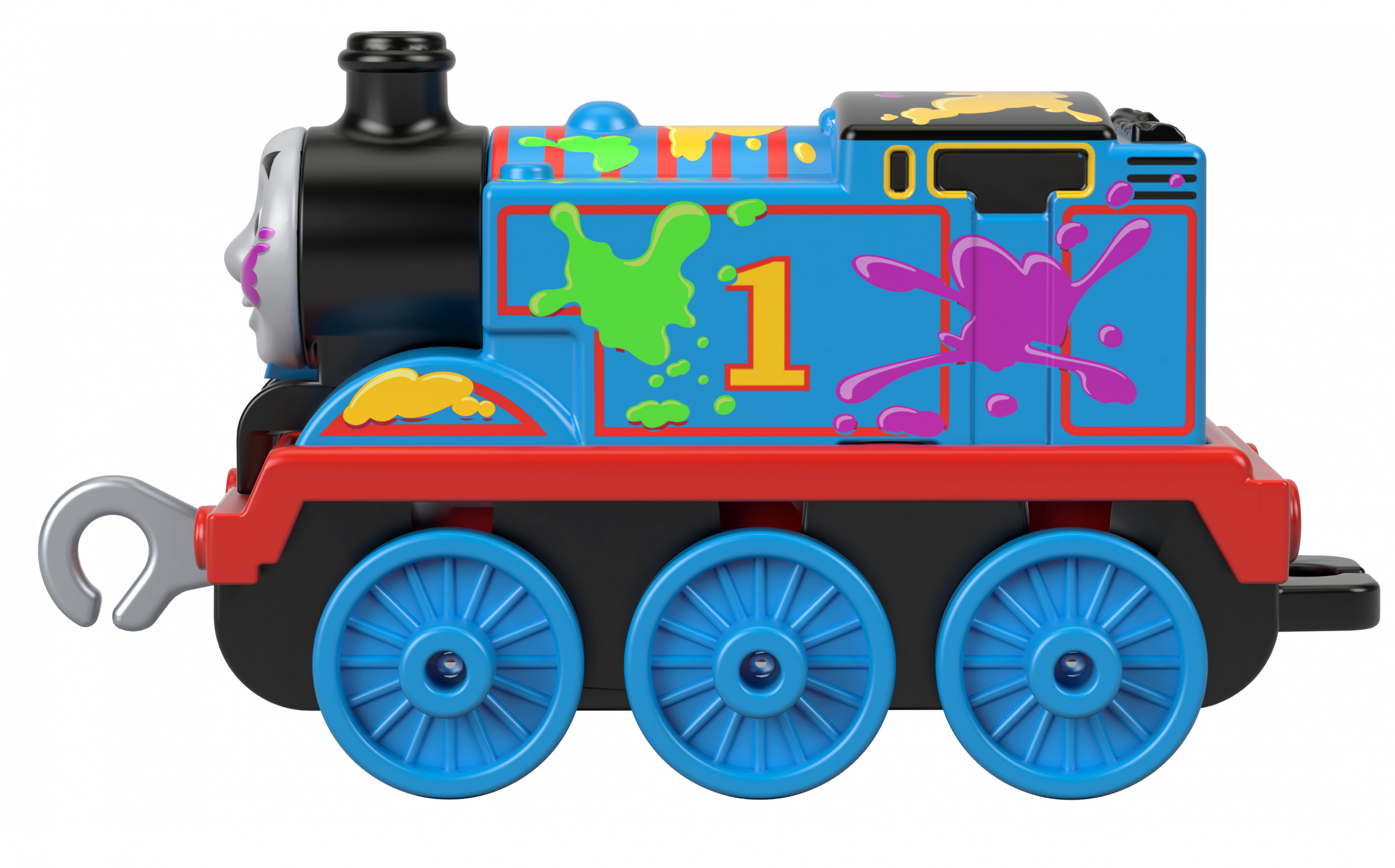Mattel Thomas et ses amis Thomas le train peinture bleue 8 cm