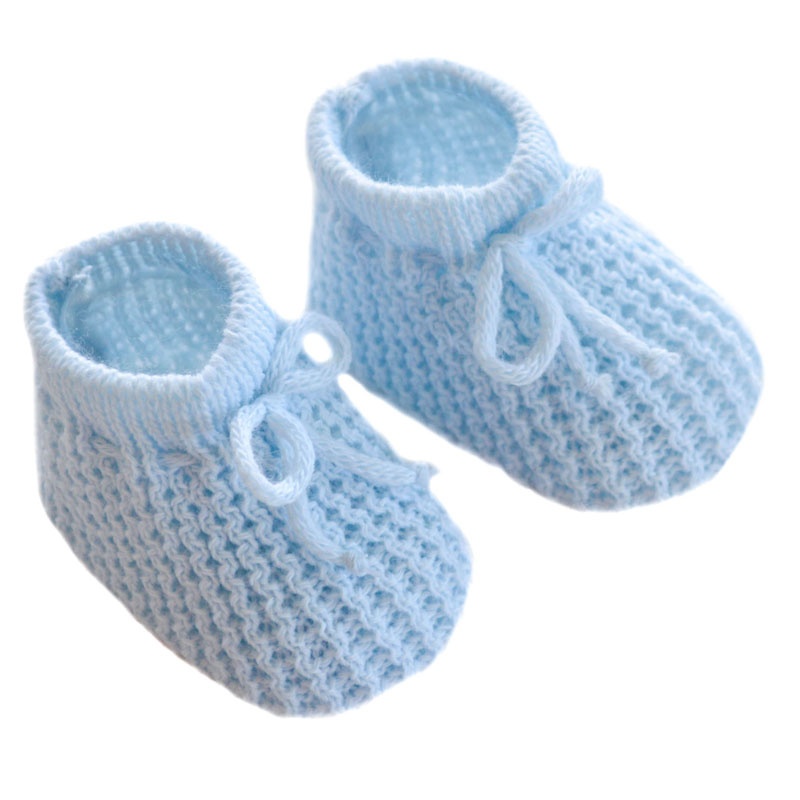 Soft Touch Chaussons Bebe New Born 0 3 Mois Garcons Bleu Internet Bikes