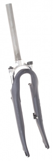 Batavus Voorvork verend 28 inch 1/8 inch mat zwart -  Fietsonderdelen-winkel.nl