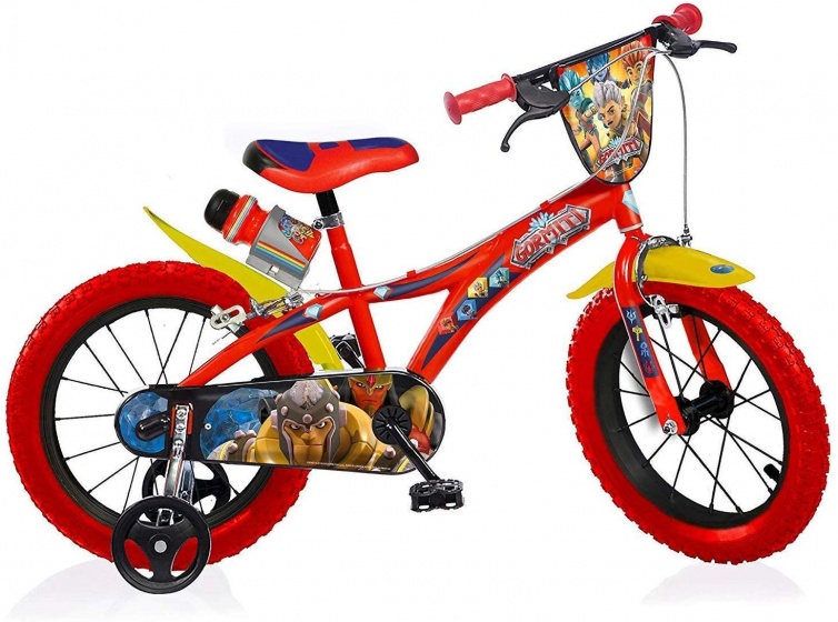 Dino Gormiti 14 Inch 24 cm Jongens Knijprem Rood