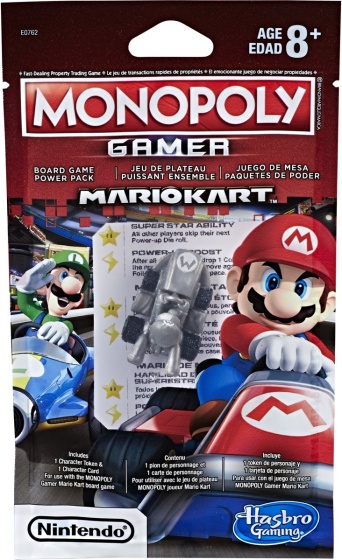 Hasbro Monopoly Gamer Mario Kart Power Pack 2 Piece Internet Bikes
