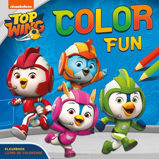 Nickelodeon Coloring Book Top Wing Color Fun Internet Bikes