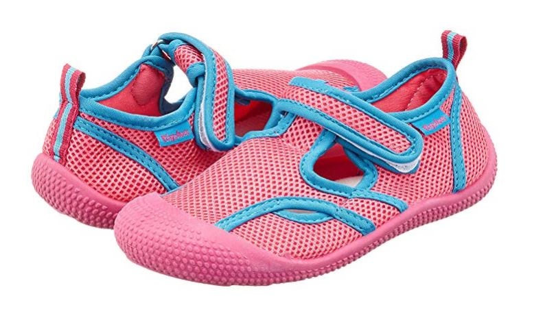 pink aqua shoes