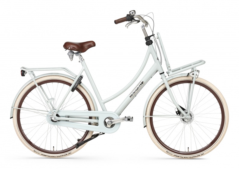 Popal daily dutch prestige 28 inch 50 cm dames 3v rollerbrakes licht groen  - Fietsonderdelen-winkel.nl