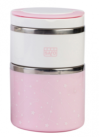 Saro Thermos Pour Aliments Pour Bebes Galaxy 0 Ml Rose 3 Pieces Internet Bikes